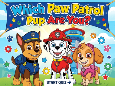 Which Paw Patrol Pup Are You?